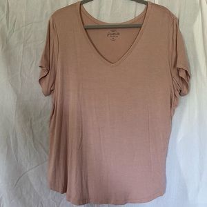 Rue 21 Blush Pink Relaxed Tee